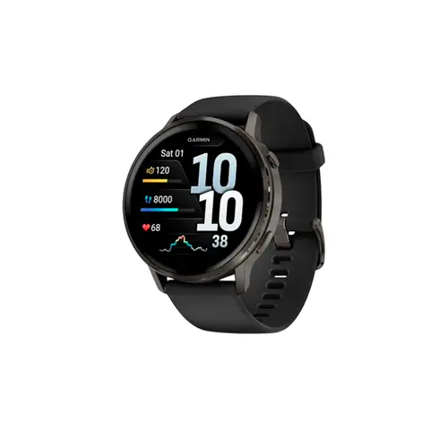 Garmin Smartwatch com GPS Venu 4 45mm Ardosia/Preta