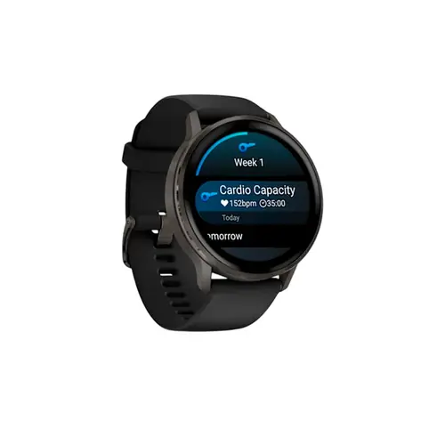 Garmin Smartwatch com GPS Venu 4 45mm Ardosia/Preta