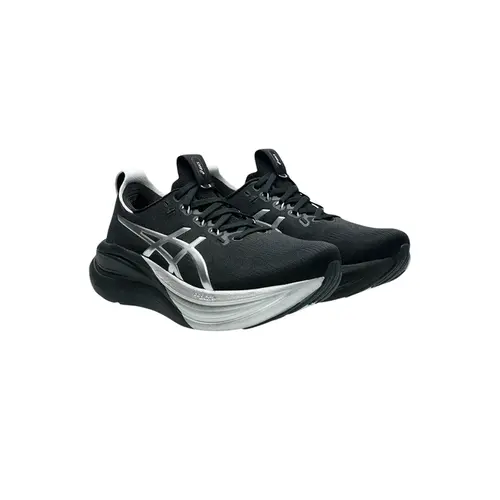 Asics Tênis Masculino Gel-Nimbus 28 Platinum/Black 1011C214 (001)