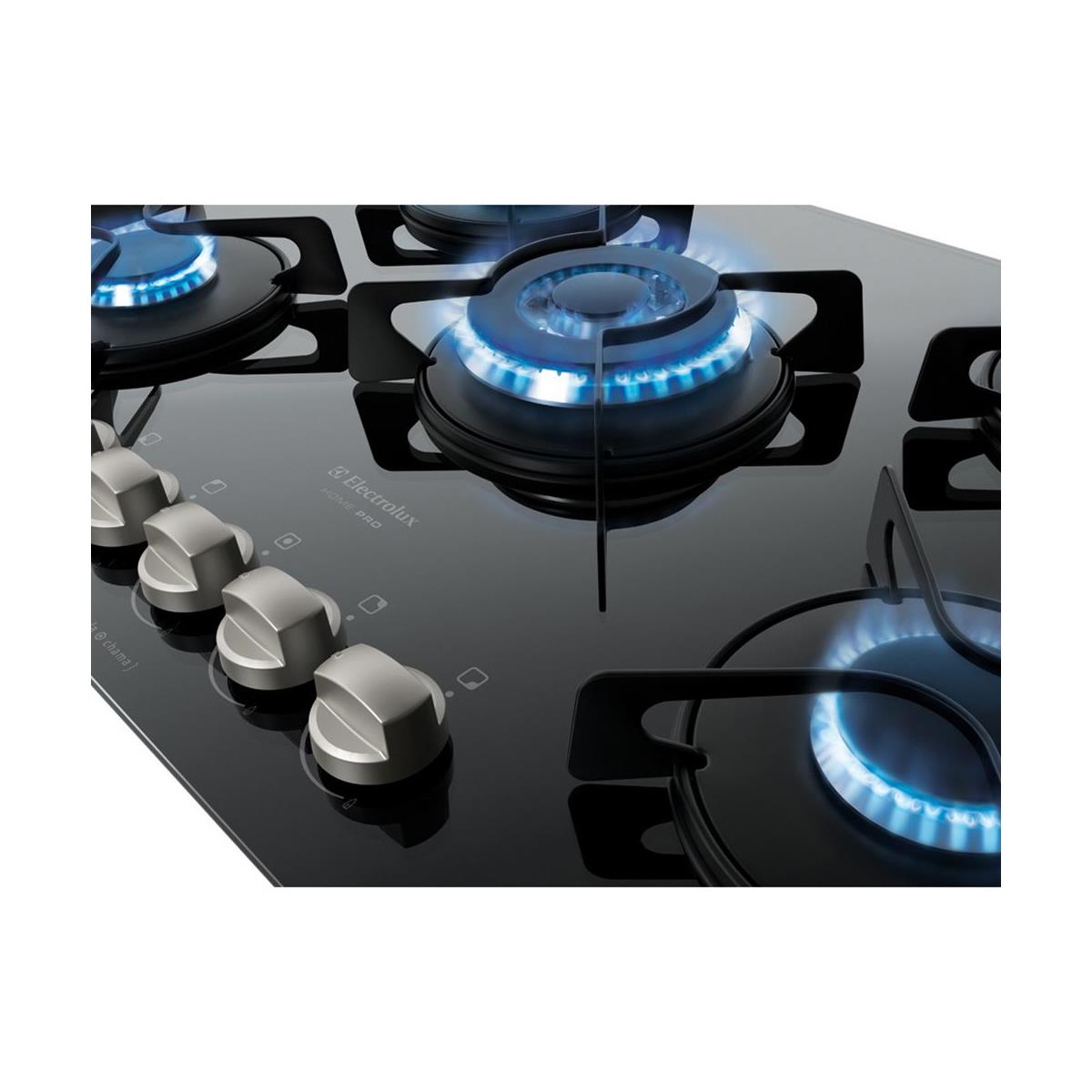 Cooktop a Gás Electrolux Home Pro GC75P 5 Bocas Bivolt