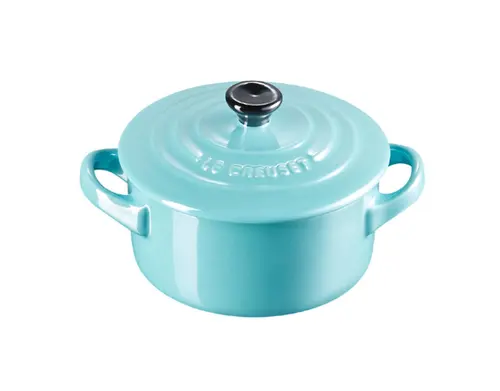 Le Creuset Mini Cocotte Azul Caribe