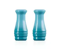Le Creuset Conjunto Saleiro E Pimenteiro 110ml Azul Caribe