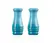 Le Creuset Conjunto Saleiro E Pimenteiro 110ml Azul Caribe