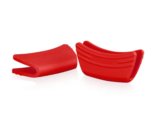 Le Creuset Conjunto 2 Pegadores De Silicone Vermelho