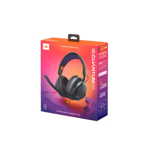 JBL Fone de Ouvido Engine Quantum 250 Roxo