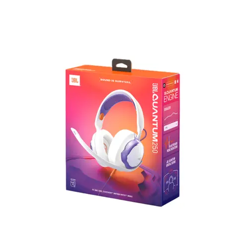 JBL Fone de Ouvido Engine Quantum 250 Branco