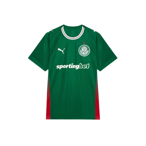 Puma Camiseta Masculina Palmeiras I Torcedor 2026 787218 (01)