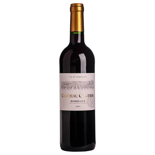 Chateau Contier Vinho Vin De Aoc Bordeaux Tinto 750ml França 2021