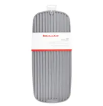 Kitchenaid Ud Tapete De Secagem Copos E Loucas Silicone Cinza