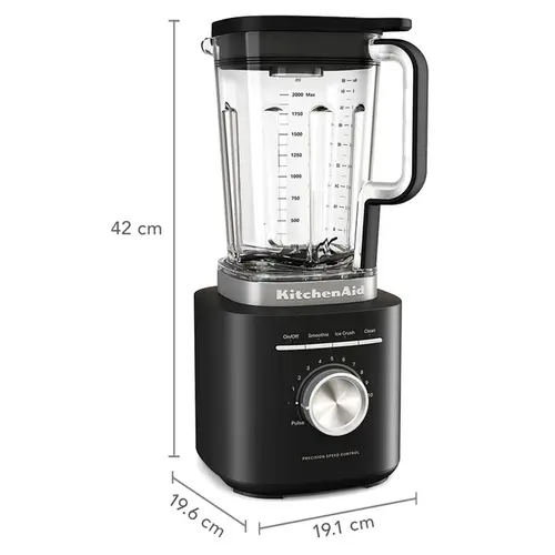 Kitchenaid Ud Liquidificador Pure Power Black Matte 127v