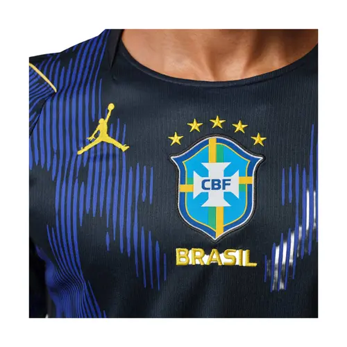 Nike Camisa Masculino Manga Curta CBF II Torcedor 2026 Azul IU1072 (417)