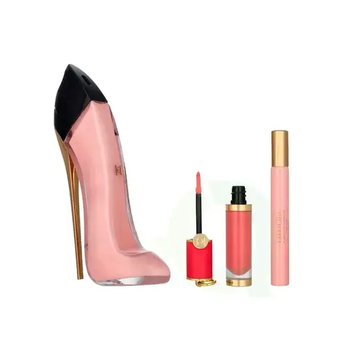 Carolina Herrera Coffret Good Girl Blush Edp 80ml+Blush Líquido + Miniatura 10ml