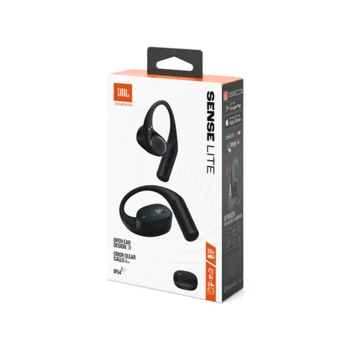 JBL Fone de Ouvido Bluetooth Sense Lite Preto JBLSENSELITEBLKBR2