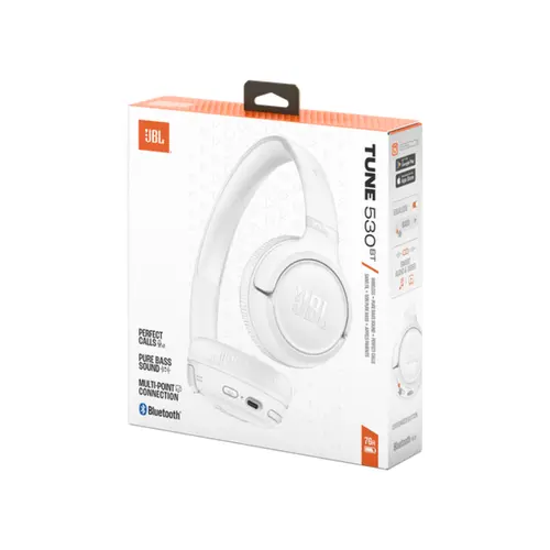 JBL Headfone Bluetooth Tune 530BT Branco JBLT530BTWHTBR