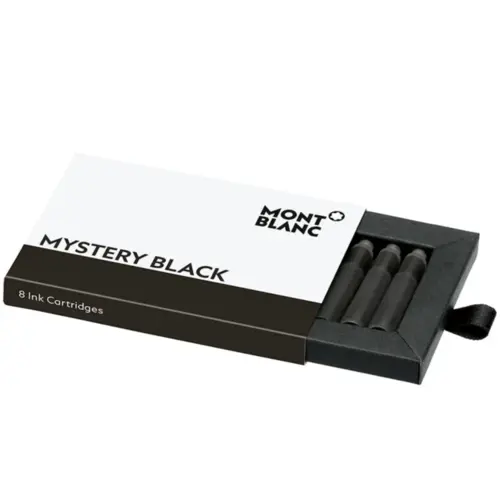 Montblanc Cartucho De Tinta Caixa C/ 8 Un Cor: Preto