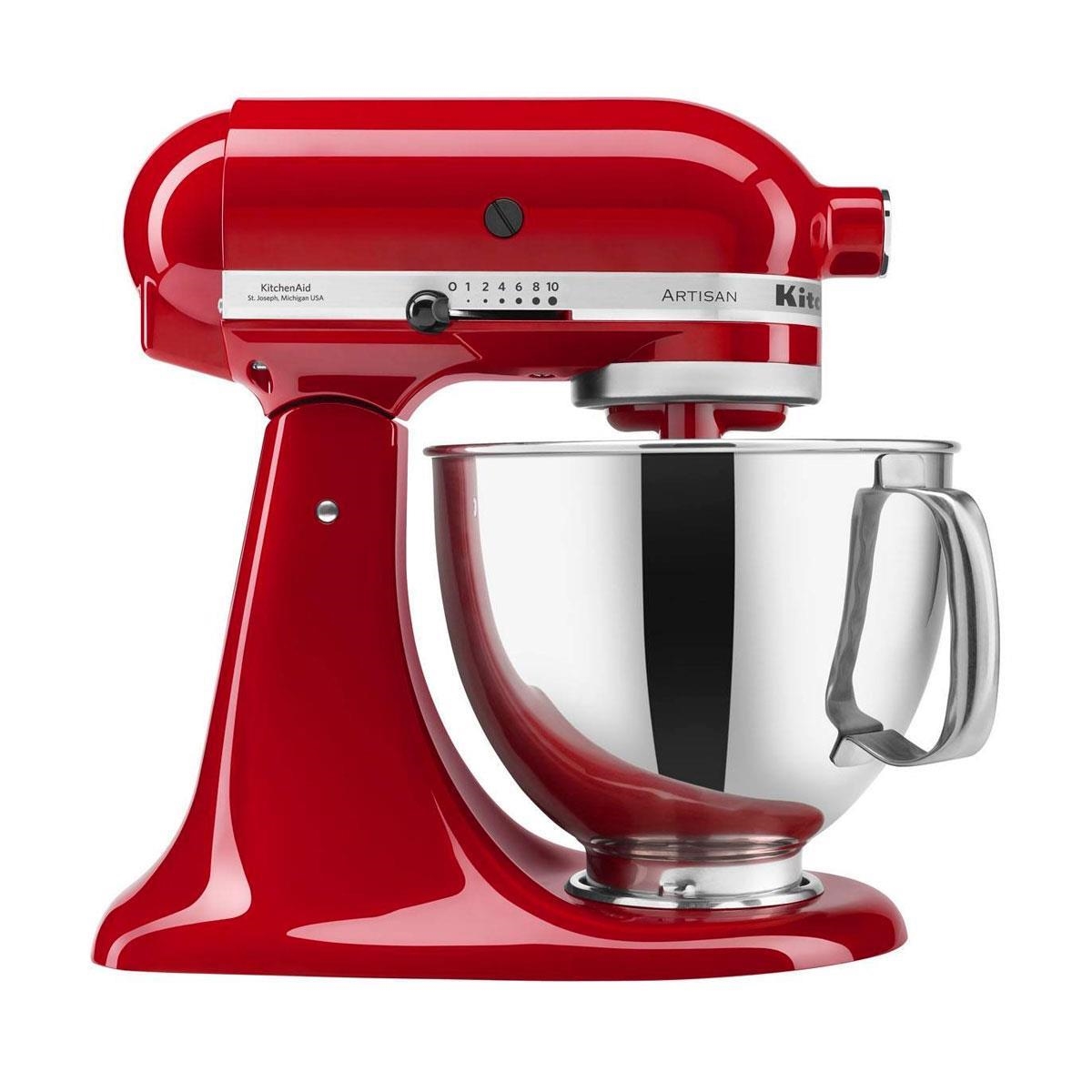 Batedeira KitchenAid Stand Mixer Artisan Vermelha 220V