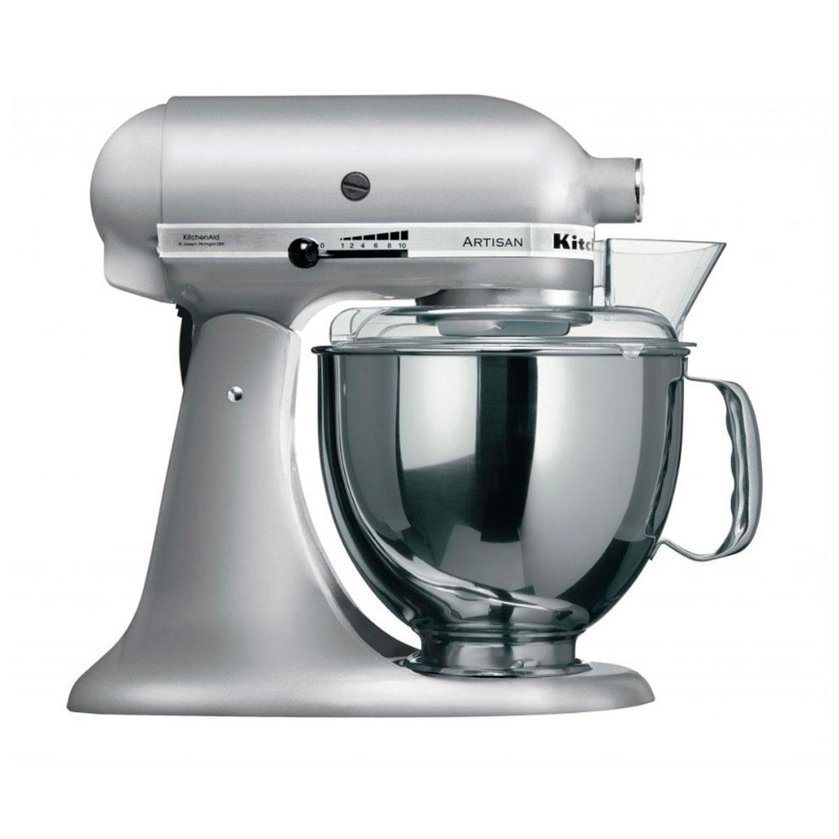 Batedeira KitchenAid Stand Mixer Artisan Prata 127V