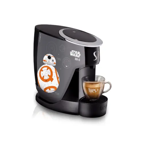 Três Corações Cafeteira Três G2 Touch Star Wars Cinza 127v