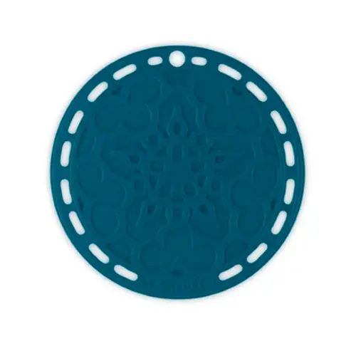 Le Creuset Suporte De Silicone Mandala Deep Teal