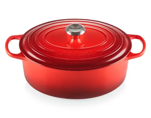 Le Creuset Panela Signature Oval 31 cm Vermelho