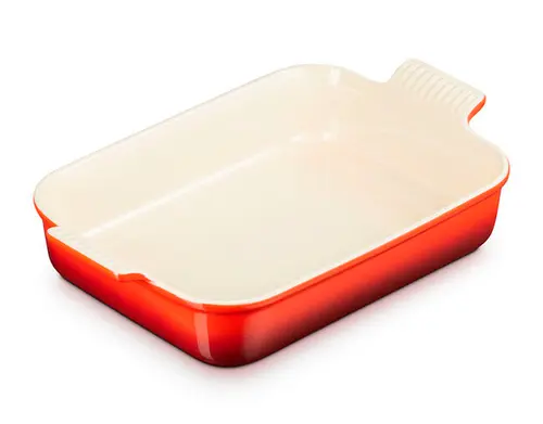 Le Creuset Travessa Retangular 26cm Heritage Vermelho