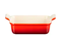 Le Creuset Travessa Retangular 26cm Heritage Vermelho