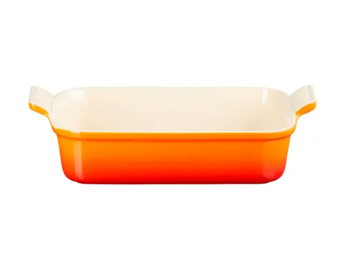 Le Creuset Travessa Retangular 19cm Heritage Laranja