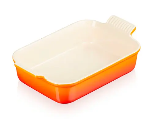 Le Creuset Travessa Retangular 19cm Heritage Laranja