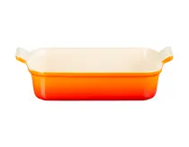 Le Creuset Travessa Retangular 19cm Heritage Laranja