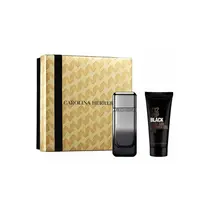 Carolina Herrera Coffret 212 Vip Black Elixir EDP 100ML+Shower Gel 100ML+Miniatura 10ML
