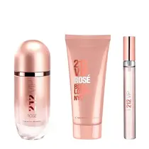 Carolina Herrera Coffret 212 Vip Rose Edp 80ML+Body Lotion 100ML+Miniatura 10ML