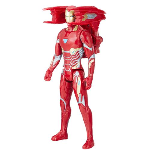 Boneco Hasbro Titan Heroes Homem De Ferro Power Pack 30 Cm