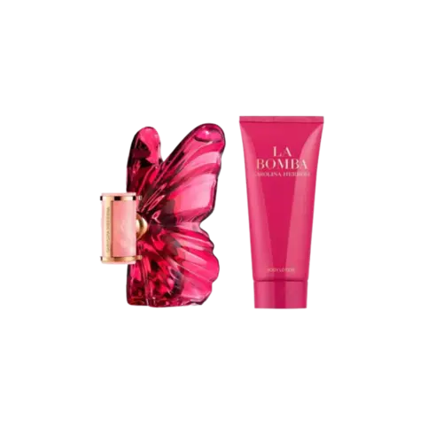Carolina Herrera Coffret La Bomba EDP 80ML+Body Lotion 100ML