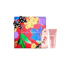 Carolina Herrera Cofrret 212 Heroes Woman  EDP 80ML+Body Lotion 100ML