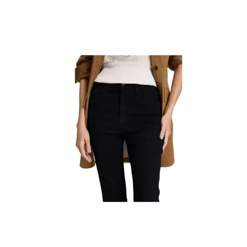 Le Lis Calça Paula Reta Curta Black Jeans Black Escuro (2601) (71)