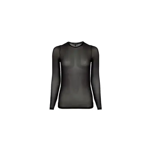 Le Lis Blusa Tule Joana I Preto (2502) (09)