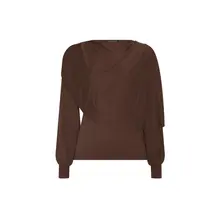 Le Lis Blusa Ml Dara I Marrom Medio (2601) (24)