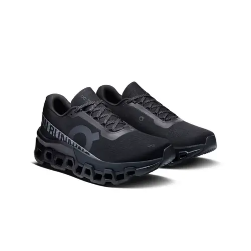 On Running Tênis Feminino Cloudmonster 2 Black Eclipse