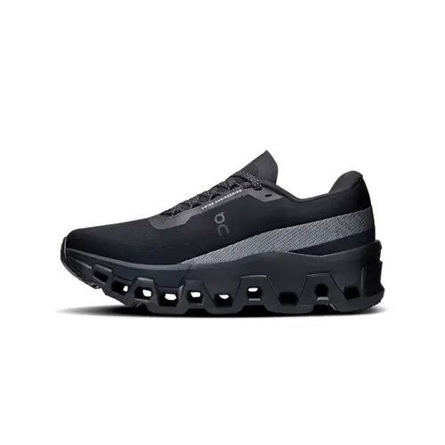 On Running Tênis Feminino Cloudmonster 2 Black Eclipse