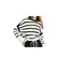 Le Lis Blusa Naja Listrado Preto Com Off White (2601) (91)