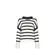 Le Lis Blusa Naja Listrado Preto Com Off White (2601) (91)