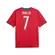 Puma Camisa M Portugal Fpf Home Jersey Replica Player Club Red-Green Lagoon