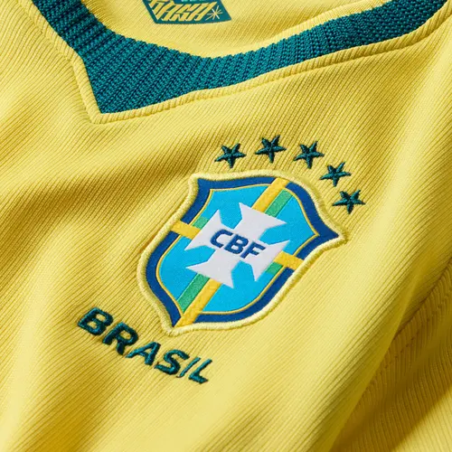 Nike Camisa Infantil Manga Curta CBF I Torcedor 2026/2027 (3 a 7 anos)