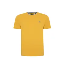 Dudalina T-Shirt Masc Mc Piquet Copa Amarelo Escuro  (2601) (15)
