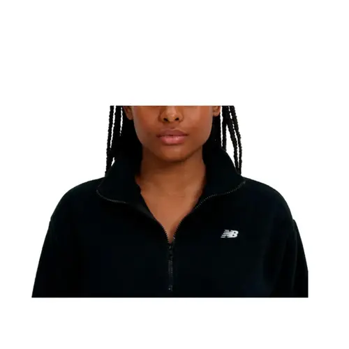 New Balance Blusão F Fleece 1/2 Ziper WT33527B (BK)