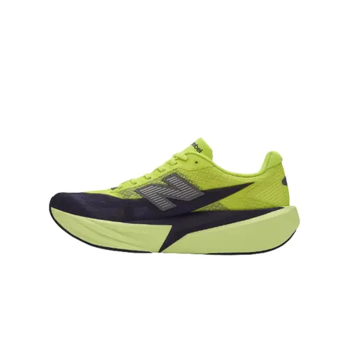 New Balance Tênis Masculino Fuelcell Rebel V5 Verde/Roxo