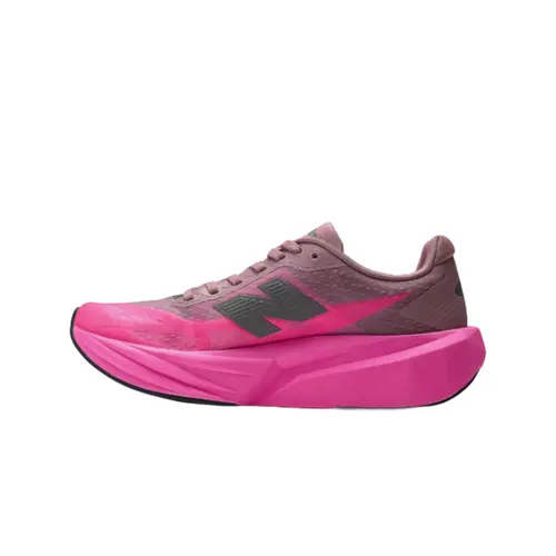New Balance Tênis Feminino Fuelcell Rebel V5 Rosa Neon/Rosa Escuro