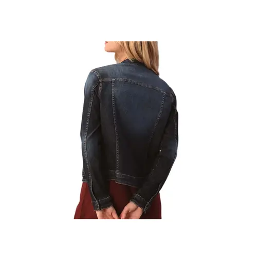 Calvin Klein Jaqueta Fem Jeans Trucker Controle Termico Marinho (2601) (0598)
