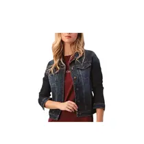 Calvin Klein Jaqueta Fem Jeans Trucker Controle Termico Marinho (2601) (0598)