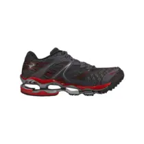 Tenis Mizuno M Wave Prophecy 1 Cinza/Vermelho/Preto